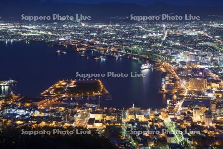 函館市街の夜景