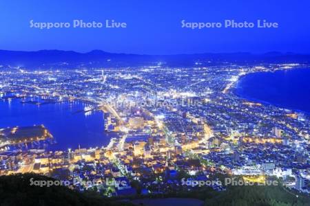 函館山から函館市街の夜景