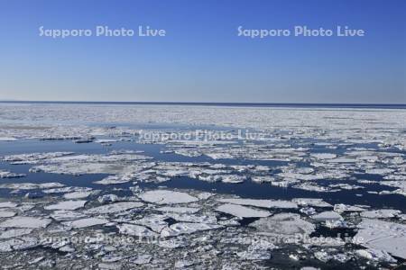 オホーツク海の流氷