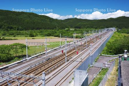 北海道新幹線の線路