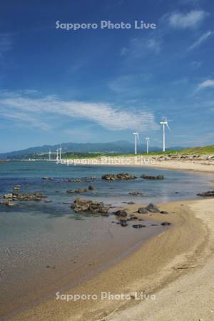 風力発電と日本海