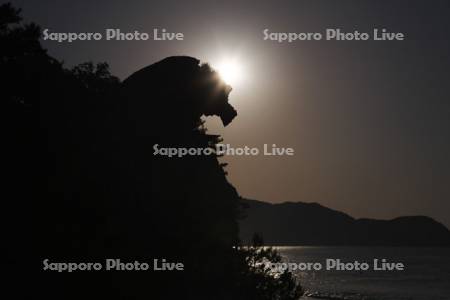 獅子岩の日の出