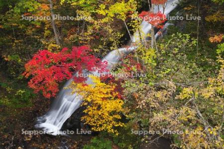 三段の滝の紅葉