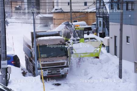 生活道路の除排雪作業