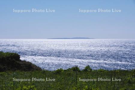 焼尻島と天売島と日本海