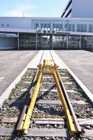 稚内駅と日本最北端の線路