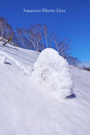 雪まくり（80㎝弱）