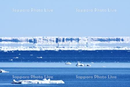 幻氷（蜃気楼）と流氷とオホーツク海