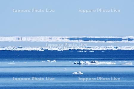 幻氷（蜃気楼）と流氷とオホーツク海