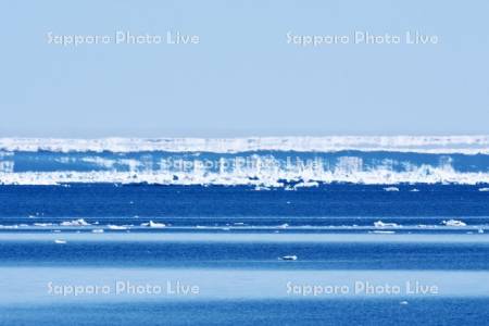 幻氷（蜃気楼）と流氷とオホーツク海