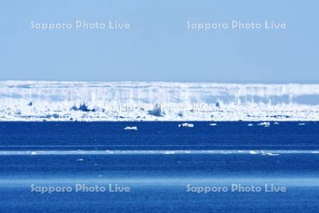 幻氷（蜃気楼）と流氷とオホーツク海