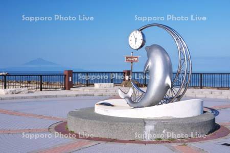 ノシャップ岬と利尻島