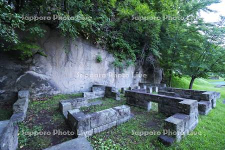 藻南公園　札幌軟石砕石場跡　石切の里