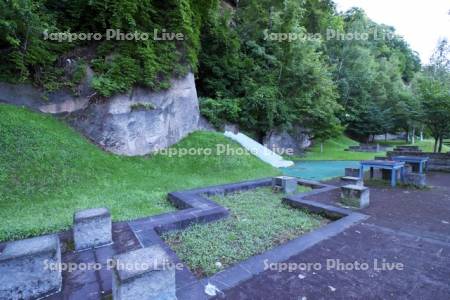 藻南公園　札幌軟石砕石場跡　石切の里