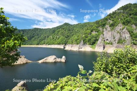 定山湖（豊平峡ダム）