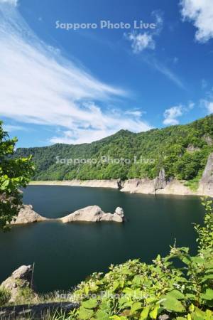 定山湖（豊平峡ダム）