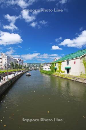 小樽運河と小樽運河クルーズ