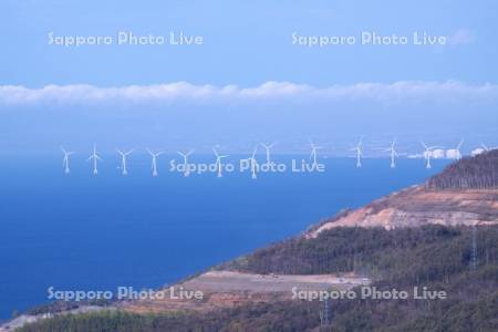 洋上風力発電と石狩湾