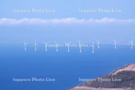 洋上風力発電と石狩湾