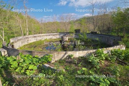 幌内炭鉱跡　幌内炭鉱景観公園