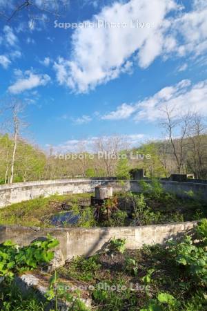 幌内炭鉱跡　幌内炭鉱景観公園