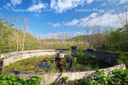 幌内炭鉱跡　幌内炭鉱景観公園