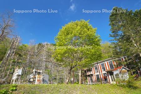 幌内炭鉱跡　幌内炭鉱景観公園