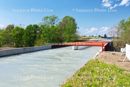 北海幹線用水路　ペンケ水路橋