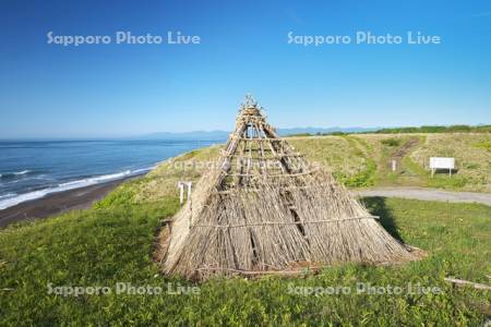十勝ホロカヤントー竪穴群と太平洋