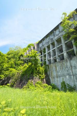 炭鉱メモリアル森林公園の原炭ポケット