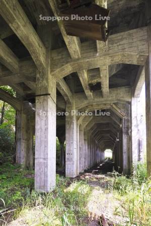 羽幌炭鉱跡（築別炭鉱跡）