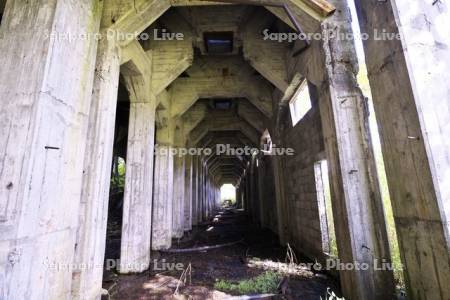 羽幌炭鉱跡（築別炭鉱跡）