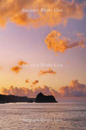 宝島の夕景