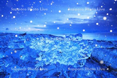 十勝のジュエリーアイスの朝