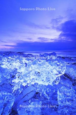 十勝のジュエリーアイスの朝