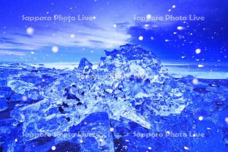 十勝のジュエリーアイスの朝