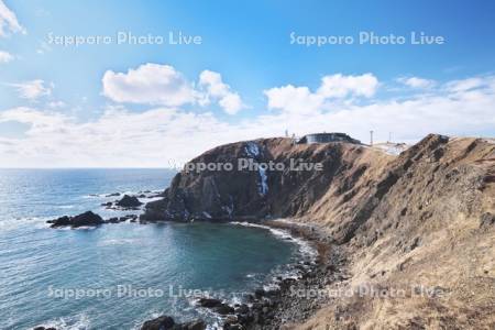 襟裳岬と太平洋