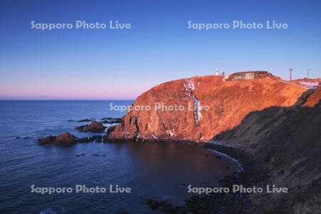 襟裳岬の朝と太平洋