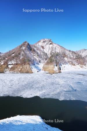 さっぽろ湖と小天狗岳