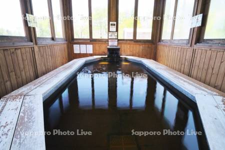 十勝が丘公園のモール温泉足湯