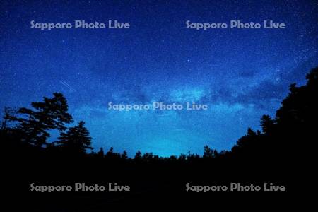 流れ星と天の川