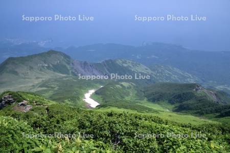 利尻山登山道鴛泊ルート9合目