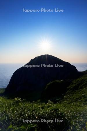 桃岩夕景