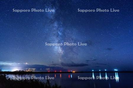 パンケ沼と天の川