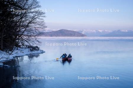 屈斜路湖カヌー