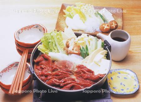 エゾシカ肉鍋