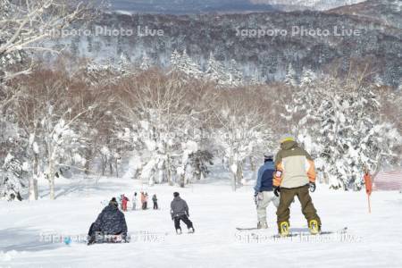 札幌国際スキー場　スノーボード