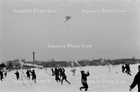 昭和42年　美香保公園　雪まつり