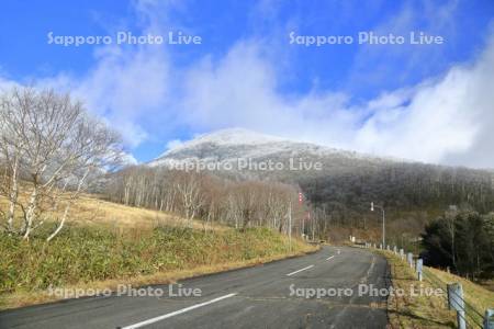 士幌高原と道路