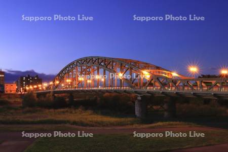 旭橋の夜景